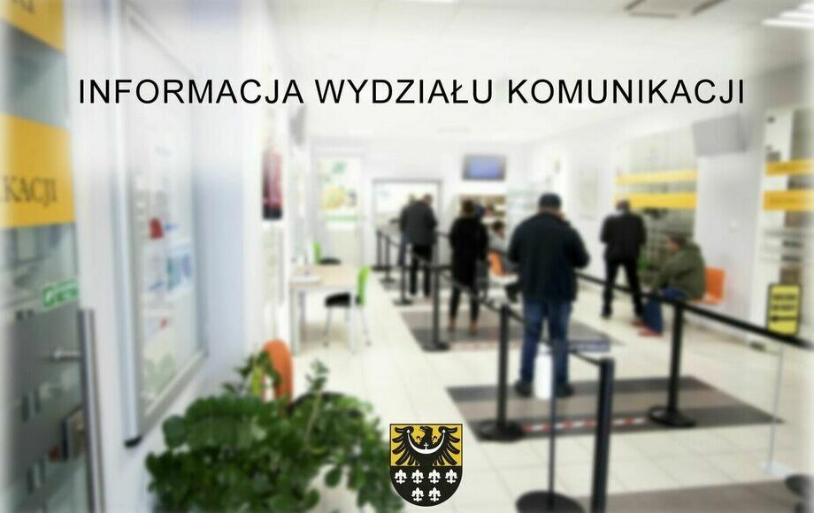 Informacja Wydziału Komunikacji Powiat Trzebnica