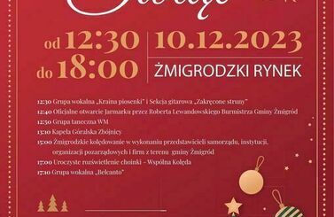 Jarmark Bożonarodzeniowy Żmigr&oacute;d