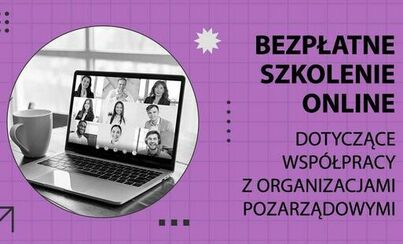 Zdjęcie do Bezpłatne szkolenie z wsp&oacute;łpracy z organizacjami pozarządowymi.
