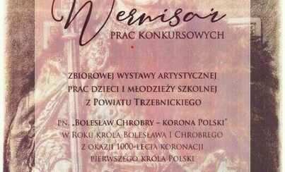Zdjęcie do Wyniki konkursu plastycznego pn. &bdquo;Bolesław Chrobry &ndash; korona Polski&rdquo;