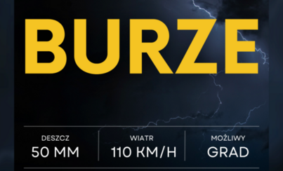 Zdjęcie do UWAGA BURZE!