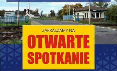 Zdjęcie do Otwarte spotkanie dotyczące budowy bezkolizyjnego przejazdu kolejowego w miejscowości Skokowa