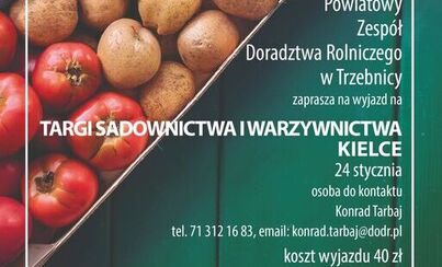 Zdjęcie do Wyjazd na Targi Rolnictwa i Warzywnictwa TSW Kielce