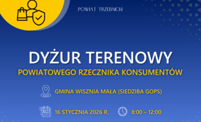 Zdjęcie do Dyżur terenowy Powiatowego Rzecznika Konsument&oacute;w