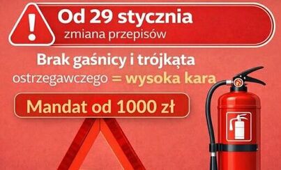 Zdjęcie do Zmiana w przepisach - wyższe mandaty za brak obowiązkowego wyposażenia pojazdu