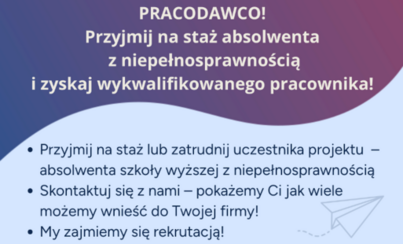 Zdjęcie do Dyplom i co dalej? Absolwenci z niepełnosprawnościami na rynku pracy