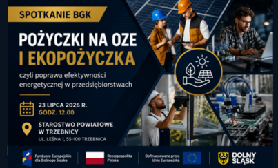 Zdjęcie do Spotkanie BGK z mśp 23.07.2026 - odwołane