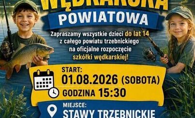 Zdjęcie do Inauguracja Powiatowej Szk&oacute;łki Wędkarskiej już 1 sierpnia