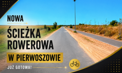 Zdjęcie do Nowa ścieżka rowerowa w Pierwoszowie już gotowa!