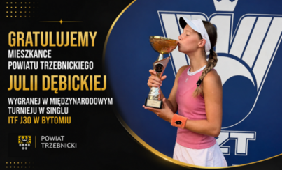 Zdjęcie do Gratulujemy mieszkance Powiatu Trzebnickiego Julii Dębickiej