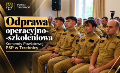 Zdjęcie do Odprawa operacyjno-szkoleniowa Komendy Powiatowej PSP w Trzebnicy
